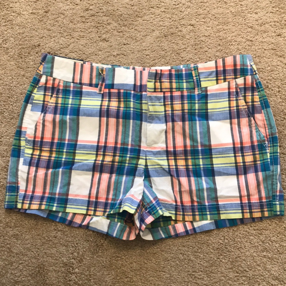 Plaid Gap Shorts